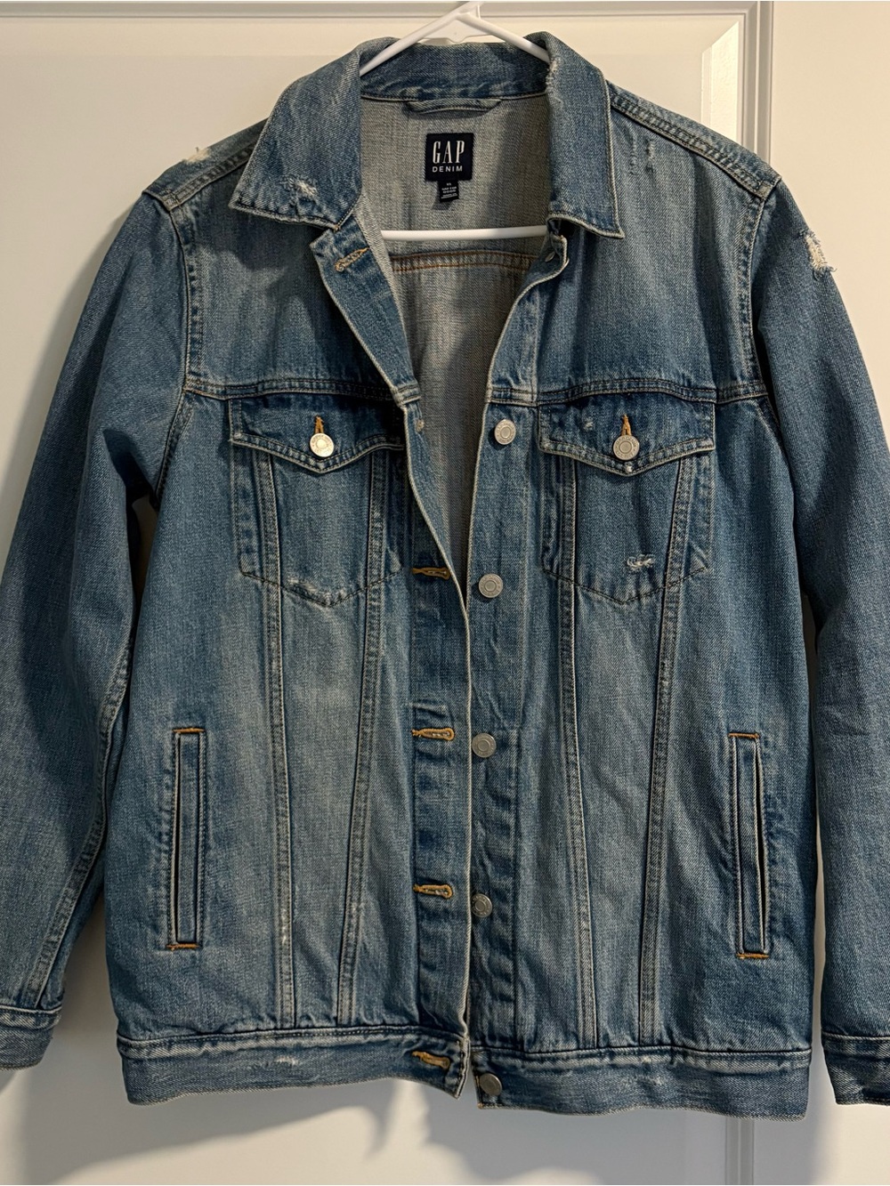 GAP Medium-wash Women's Denim Jacket